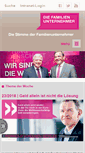 Mobile Screenshot of familienunternehmer.eu